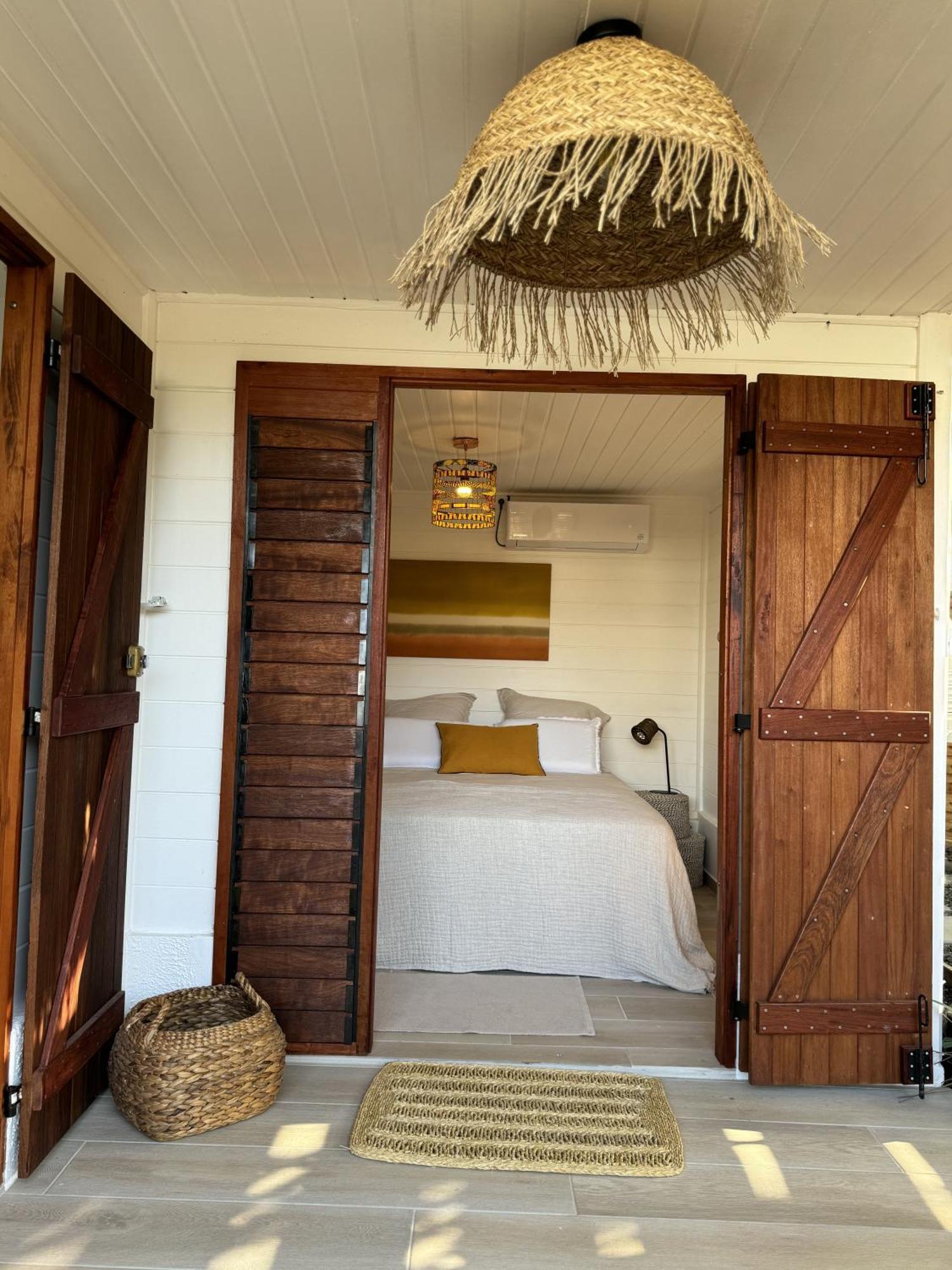 Les Cabanes Cosy A 2 Pas Du Lagon - Charme Et Confort Le Francois Bagian luar foto