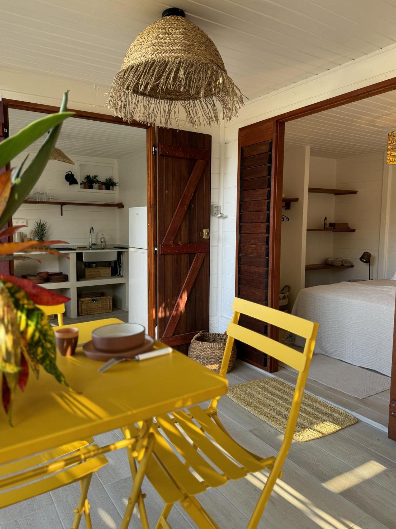 Les Cabanes Cosy A 2 Pas Du Lagon - Charme Et Confort Le Francois Bagian luar foto