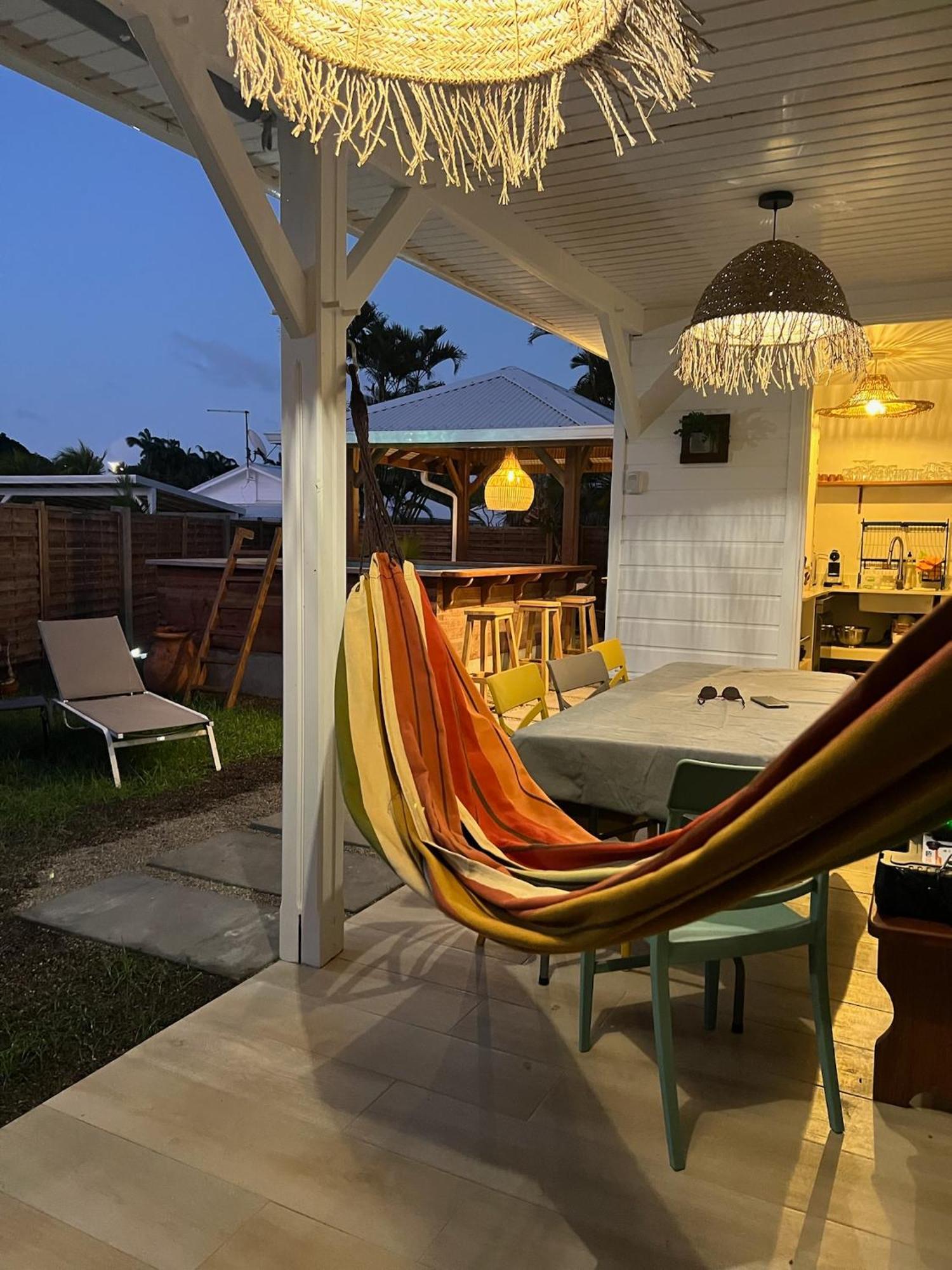Les Cabanes Cosy A 2 Pas Du Lagon - Charme Et Confort Le Francois Bagian luar foto