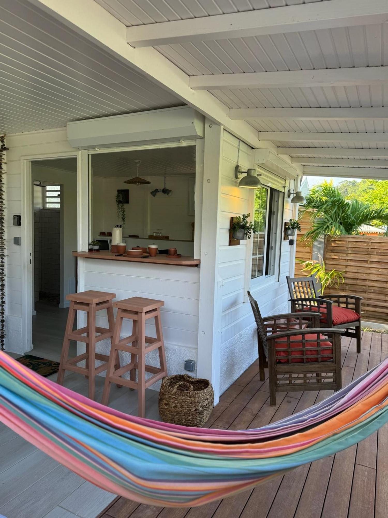 Les Cabanes Cosy A 2 Pas Du Lagon - Charme Et Confort Le Francois Bagian luar foto