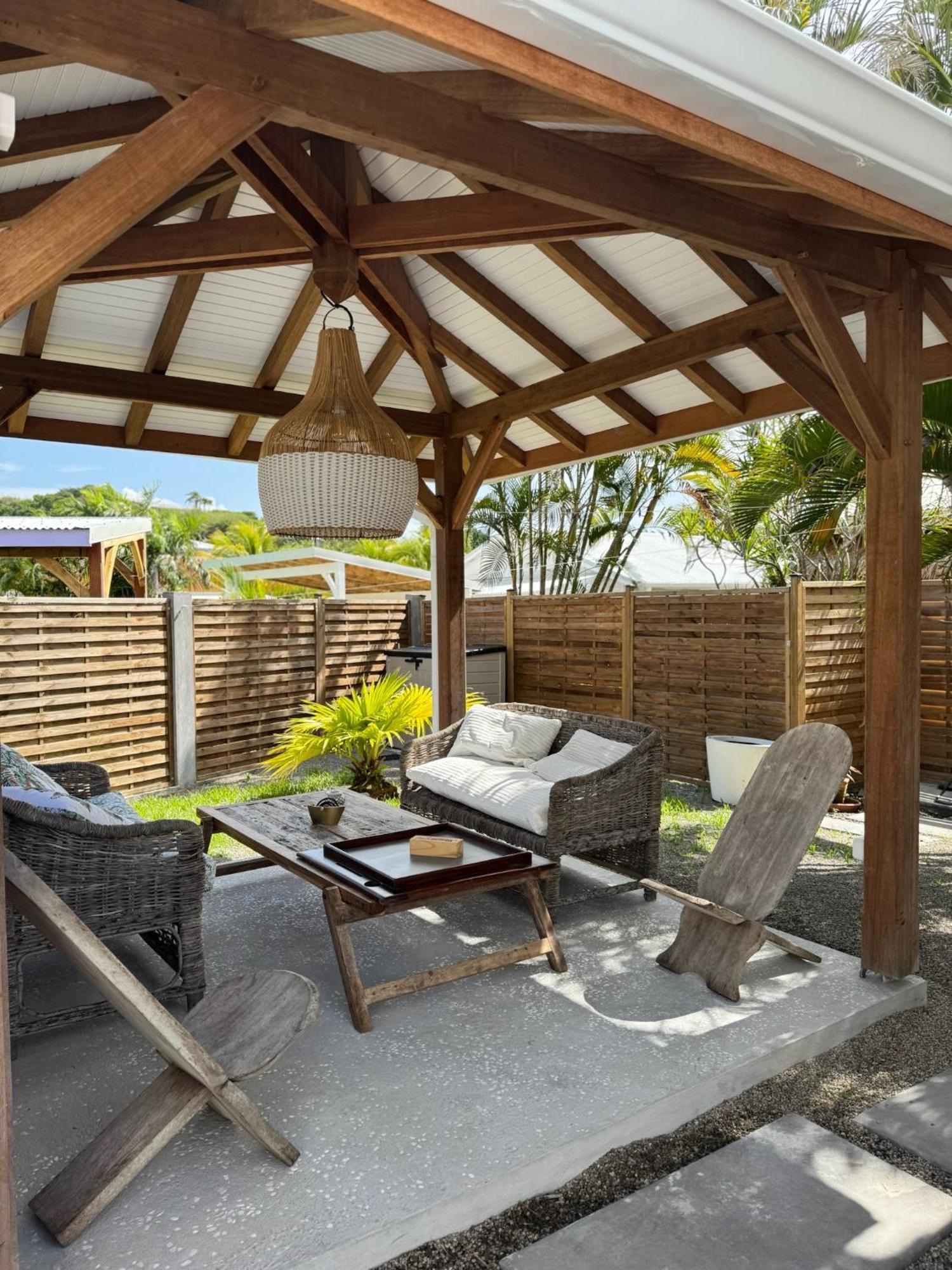 Les Cabanes Cosy A 2 Pas Du Lagon - Charme Et Confort Le Francois Bagian luar foto